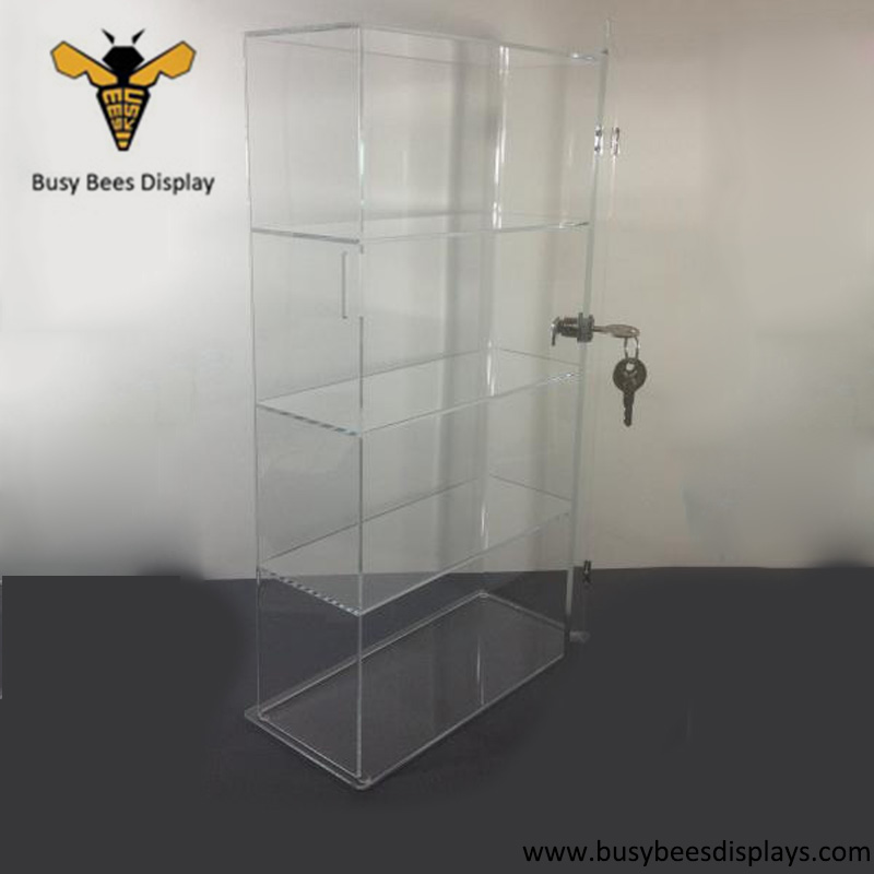 Acrylic Bakery Display Case with Little Sweets and Baked Goods