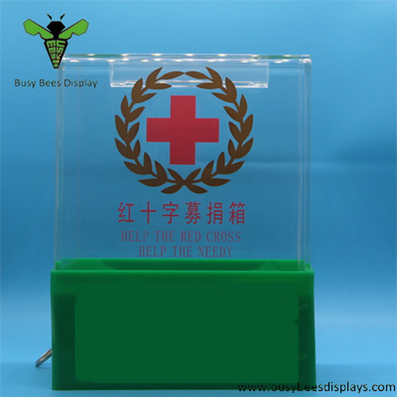 Acrylic Donation Box, Storage and Collection Box for Collect Money