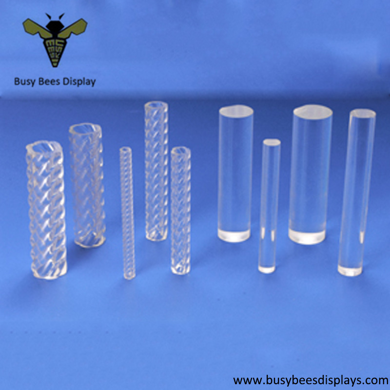 Colored Acrylic Round Transparent Plexiglass Rod
