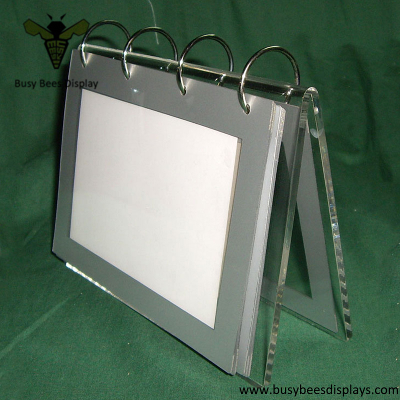 Custom Acrylic Wall Calendar Frame Display and DIY Calendar