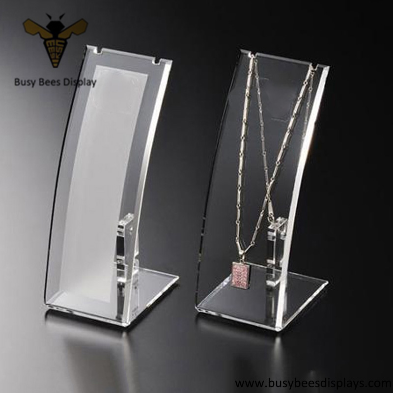 High Quality Acrylic Jewelry Display Rack, Necklace Display