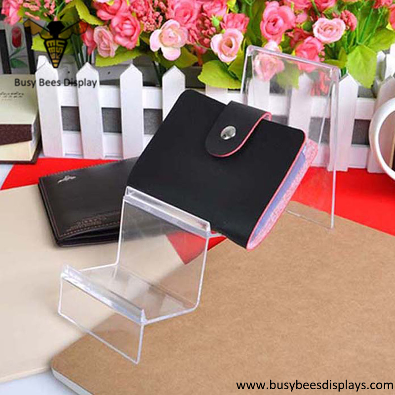 Ladder-Shaped Bag Hanger Display Rack and Handbag Counter Display