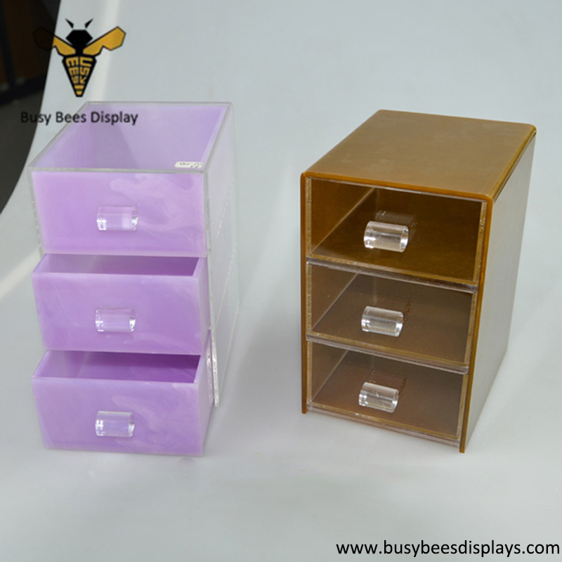 New Square Crystal Clear Plexiglass Shoe Box shelf