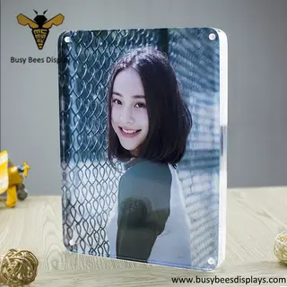 Clear Acrylic Sandwich Holder, Floating and Mounting Display