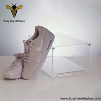 Wholesale Clear Acrylic plexiglass Shoes Box With Drawer