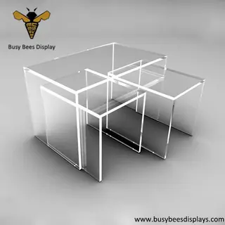 Clear Acrylic Desk, Chair and Acrylic Furniture