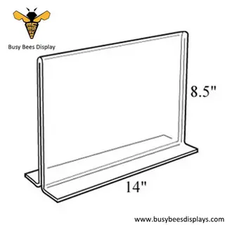 High Quality Acrylic Countertop Store Literature Holder Display
