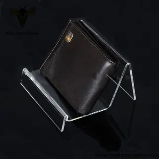 Acrylic Bag Rack Shelf, Fixture Holder Display Stand