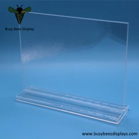 Acrylic Sign Holder 8.5 x 11 Inch Design Style With Different Color