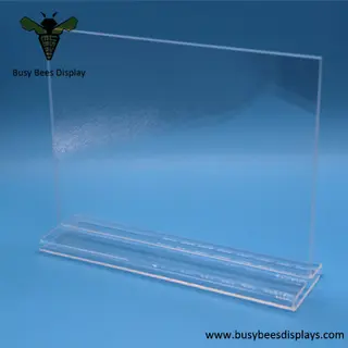 Acrylic Sign Holder 8.5 x 11 Inch Design Style With Different Color