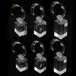 Customized Size Acrylic Jewelry Bracelet, Tabletop Stand Decoration