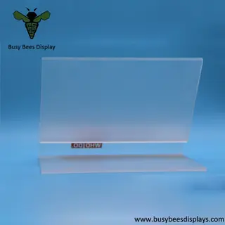 Standoff Mount, Vertical Top Load Acrylic Sign Holder
