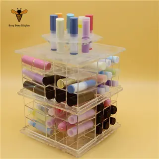 Custom Acrylic Cosmetic Display Counter, and Makeup Display Holder