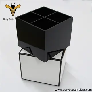 Clear Acrylic Office Document Display Paper Holder Stand