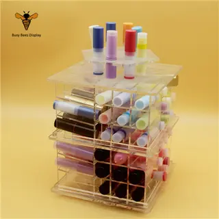 Custom Acrylic Cosmetic Display Counter, and Makeup Display Holder