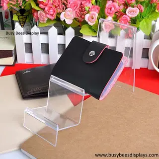 Ladder-Shaped Bag Hanger Display Rack and Handbag Counter Display