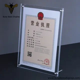 Custom Acrylic Gallery Frames, Wall Frames and L Type Frames