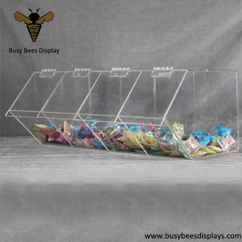 Square Clear Acrylic Candy Box, Candy Storage and Candy Sweet Box
