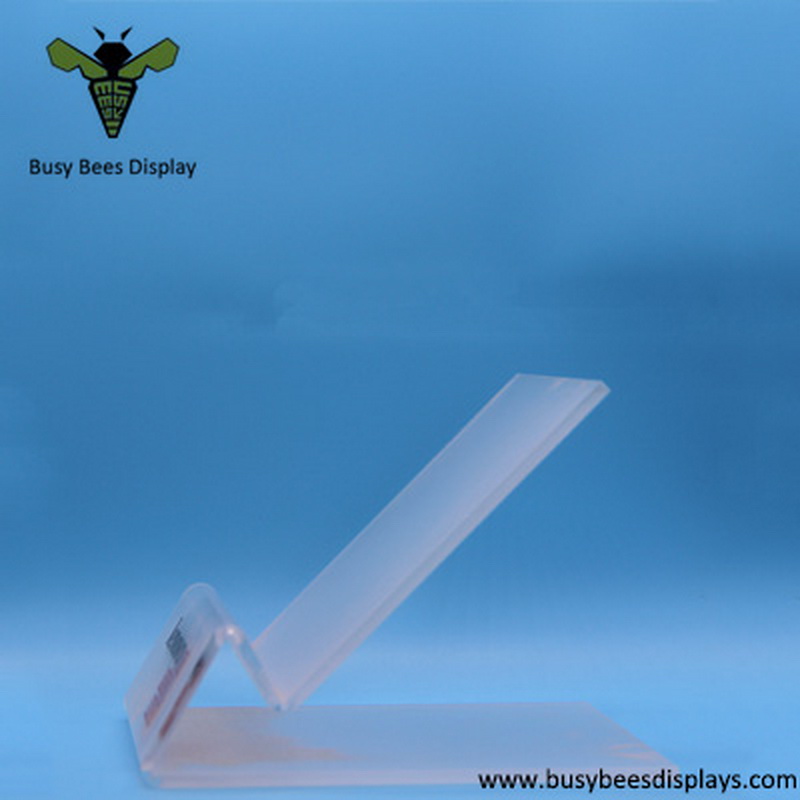 Standoff Mount, Vertical Top Load Acrylic Sign Holder