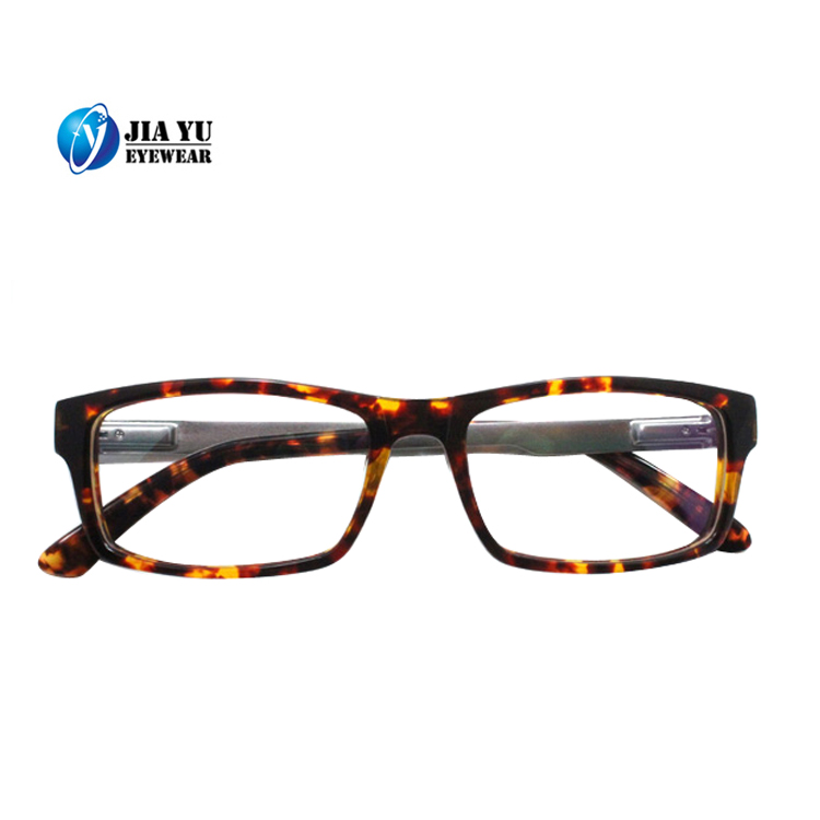 Acetate Men Reading Square Optical Frames Eyeglasses