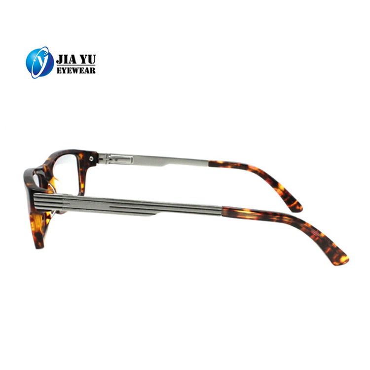 Acetate Men Reading Square Optical Frames Eyeglasses