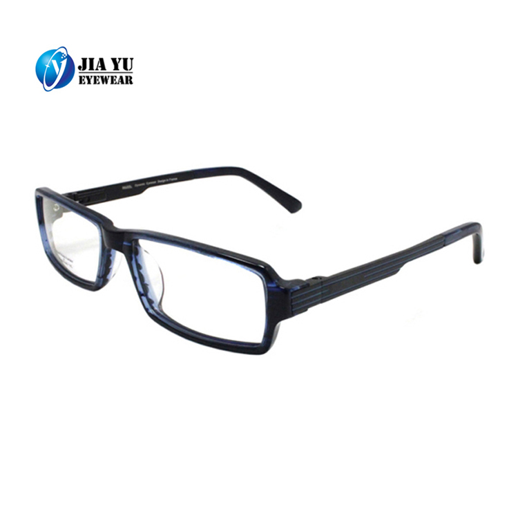 Fashion Retro Custom Logo Men Acetate Optical Frames Glasses