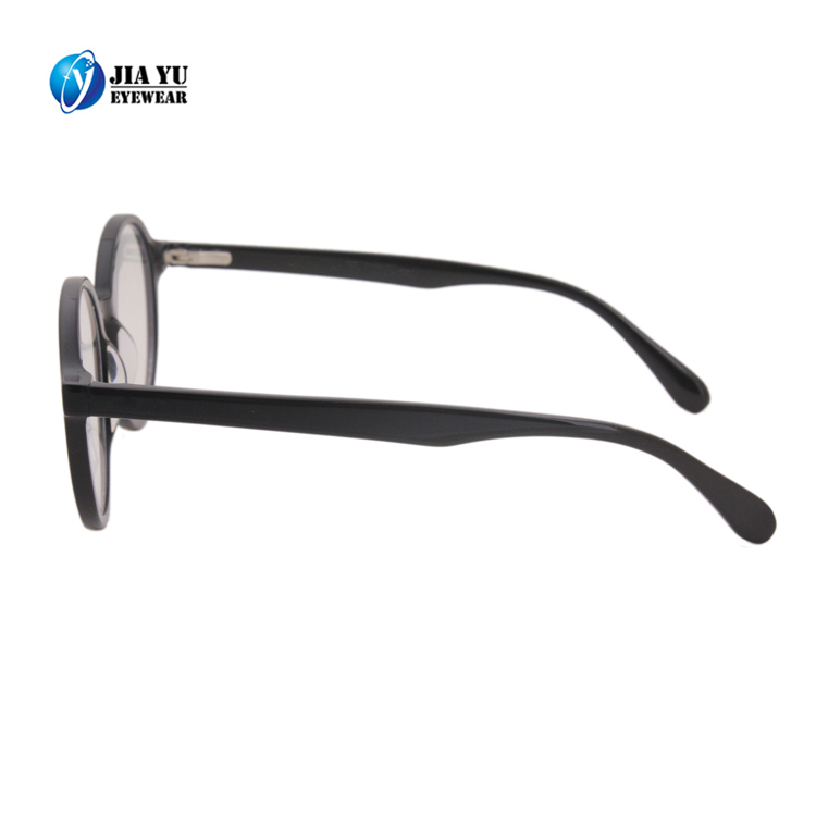 Custom Optical Round Handmade Acetate Eyeglass Frames Women