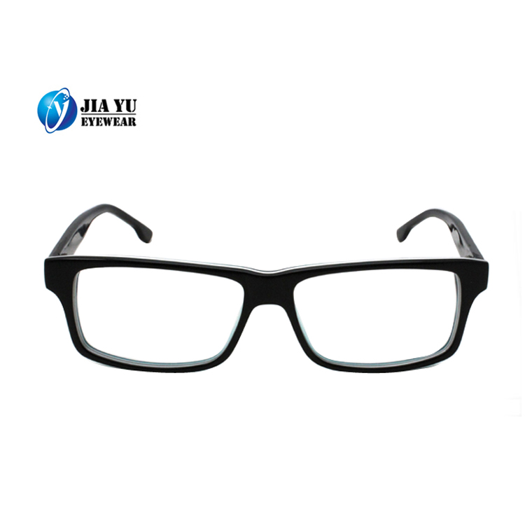 Fashion Retro Custom Logo Men Acetate Optical Frames Glasses