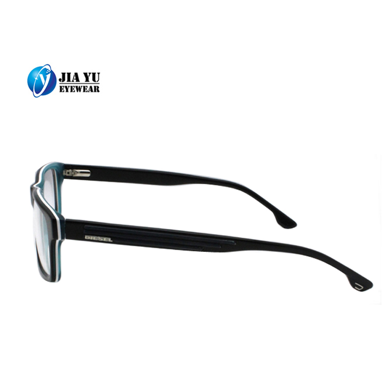 Fashion Retro Custom Logo Men Acetate Optical Frames Glasses