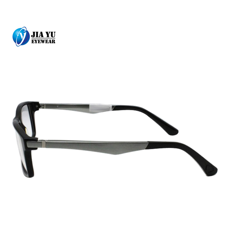 Fashionable Reading Black Acetate Optical Frames Eyeglasses