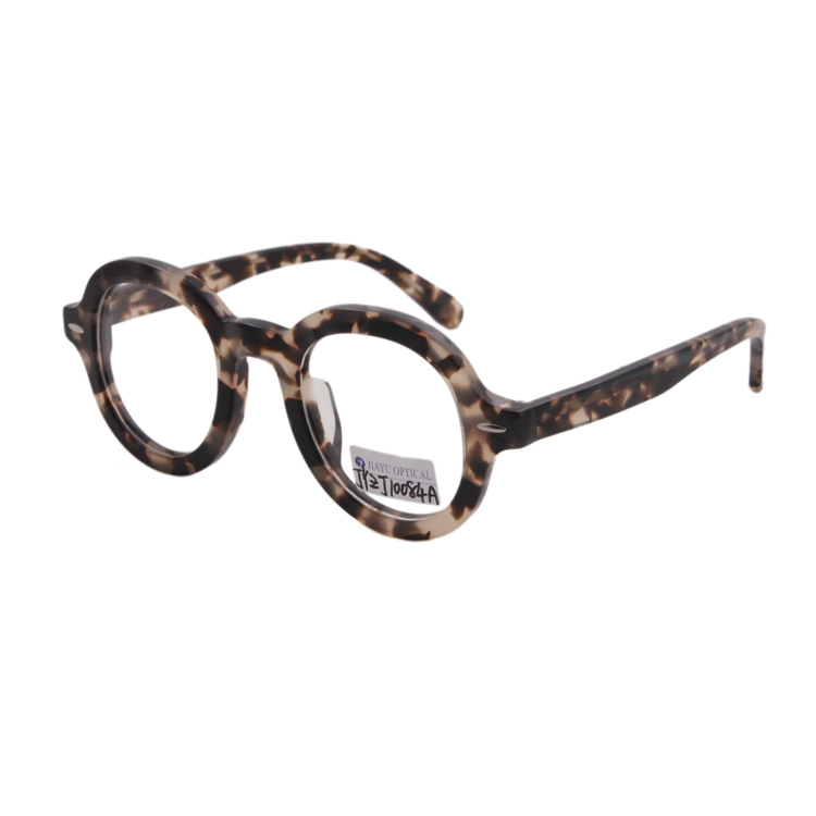 New Designer Tortoise Acetate Retro Round Optical Frames