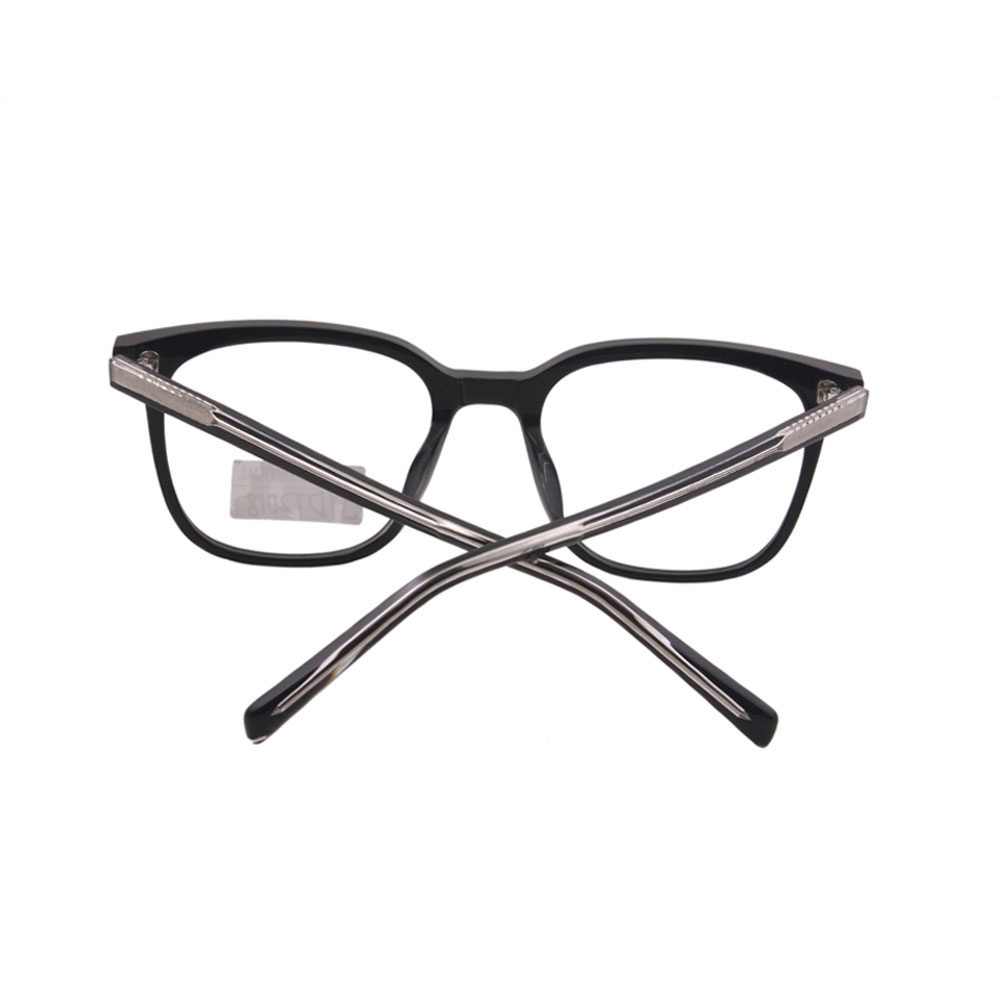 Classic Acetate Eyeglass Women Black Optical Glasses Frame