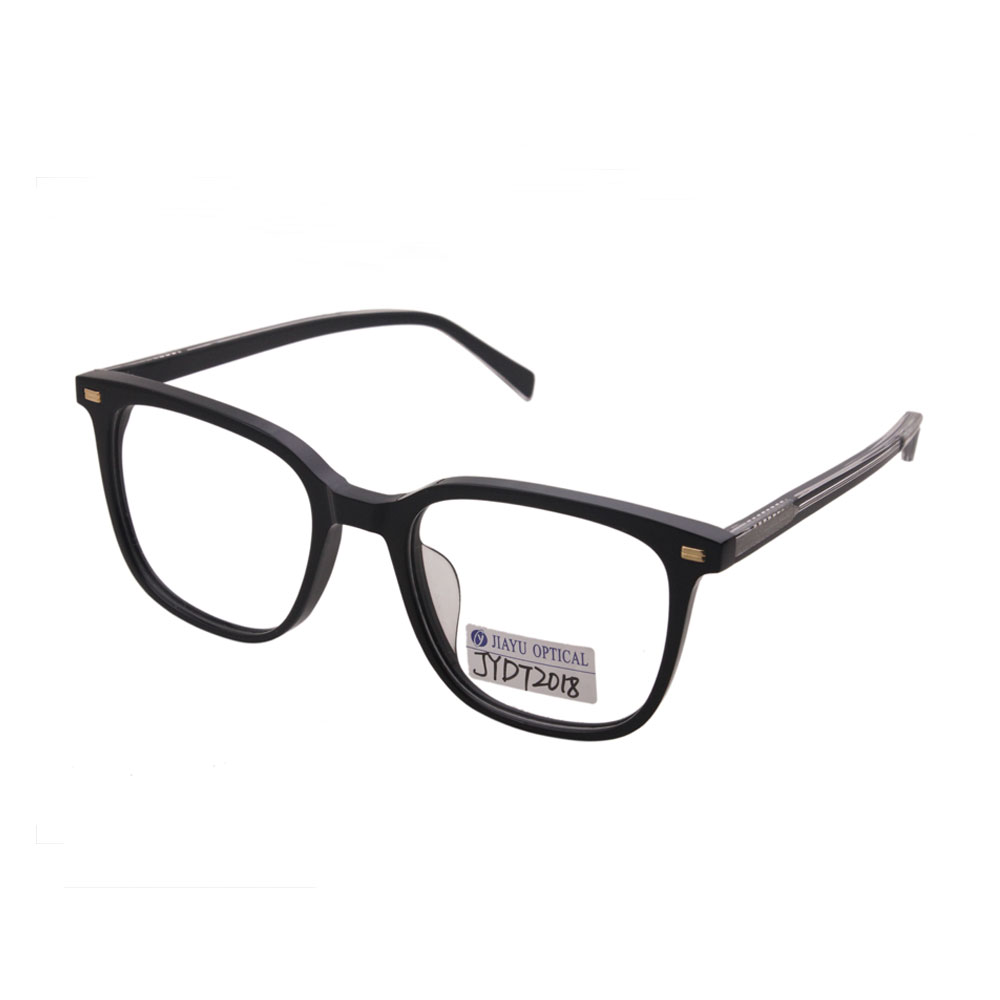 Classic Acetate Eyeglass Women Black Optical Glasses Frame