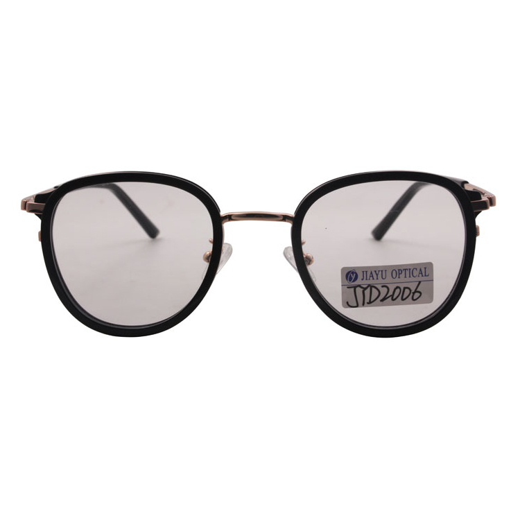 Custom Logo Retro Round Glasses with Metal Optical Frames