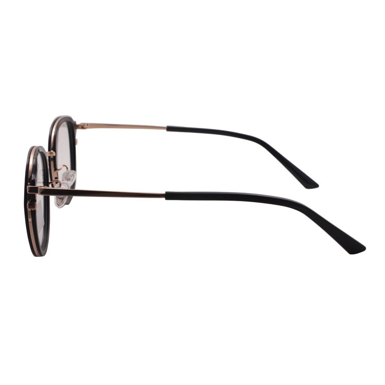Custom Logo Retro Round Glasses with Metal Optical Frames