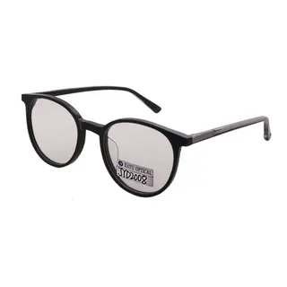 New Acetate Black Retro Round Optical Frames Eyeglasses