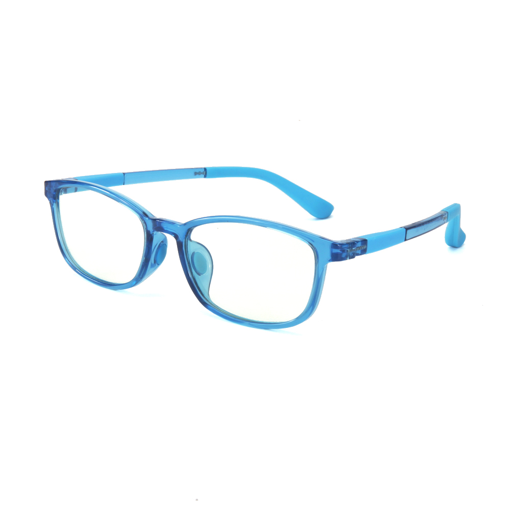 Brand Retro Anti Blue Light Square Kids Optical Glasses