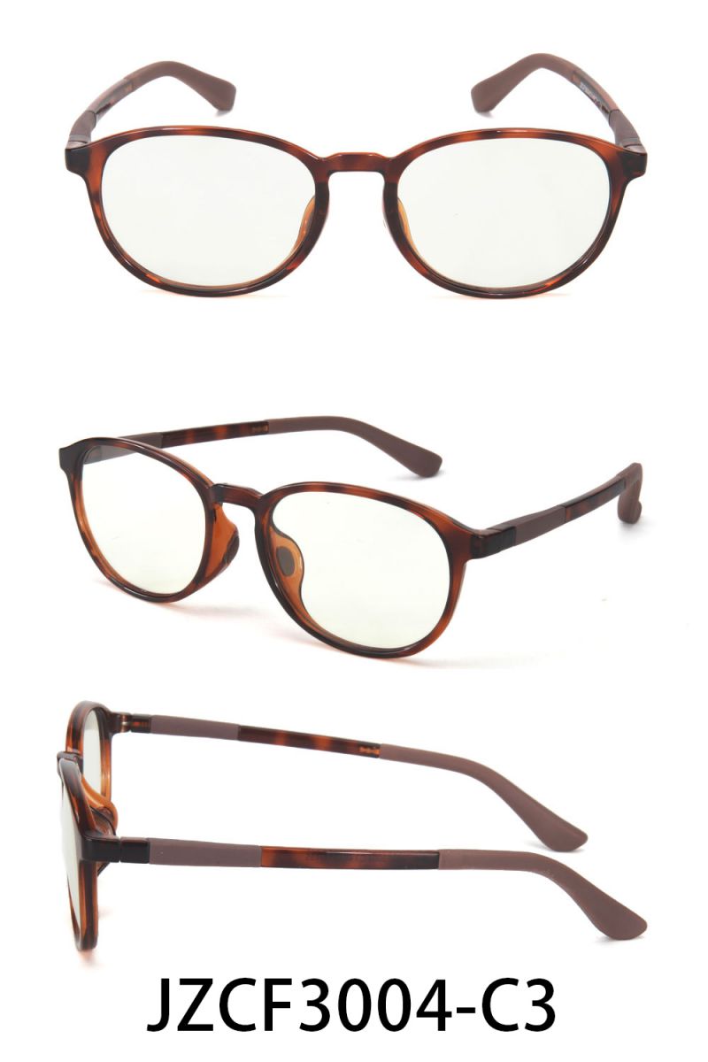Round Anti Blue Light Optical Glasses