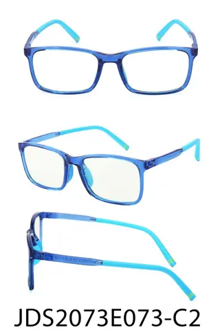 Custom Logo Square Anti Blue Light Glasses