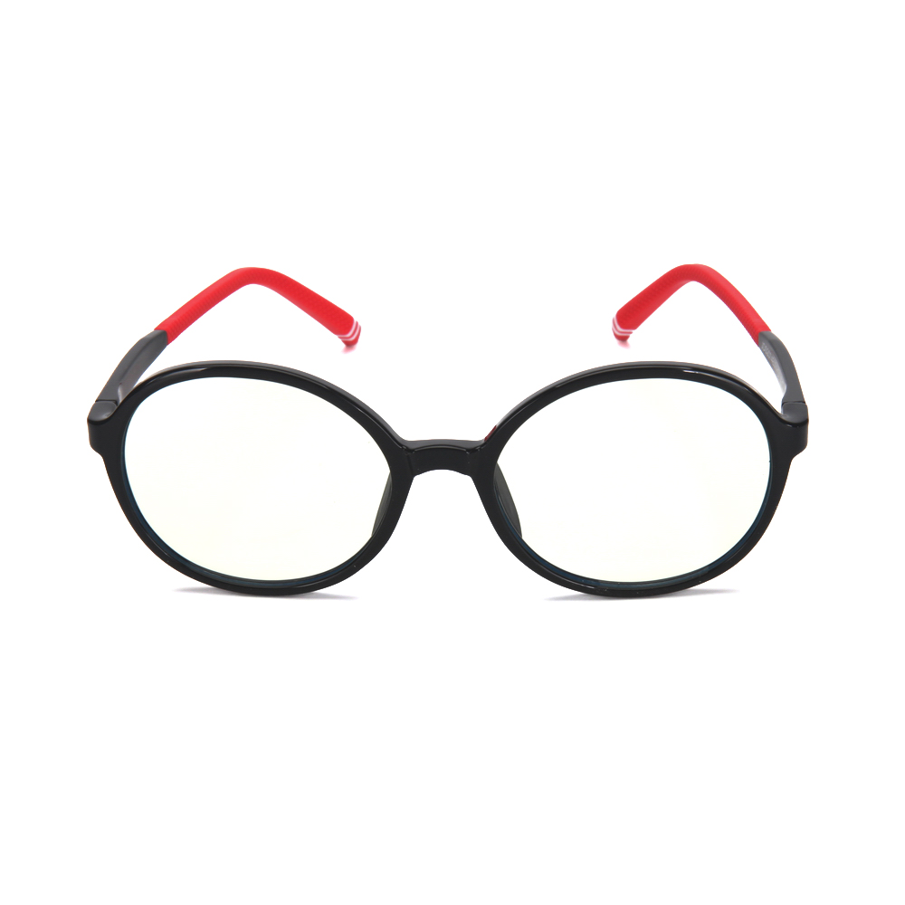 TR90 Fashion Vogue Round Blue Light Blocking Kid Glasses