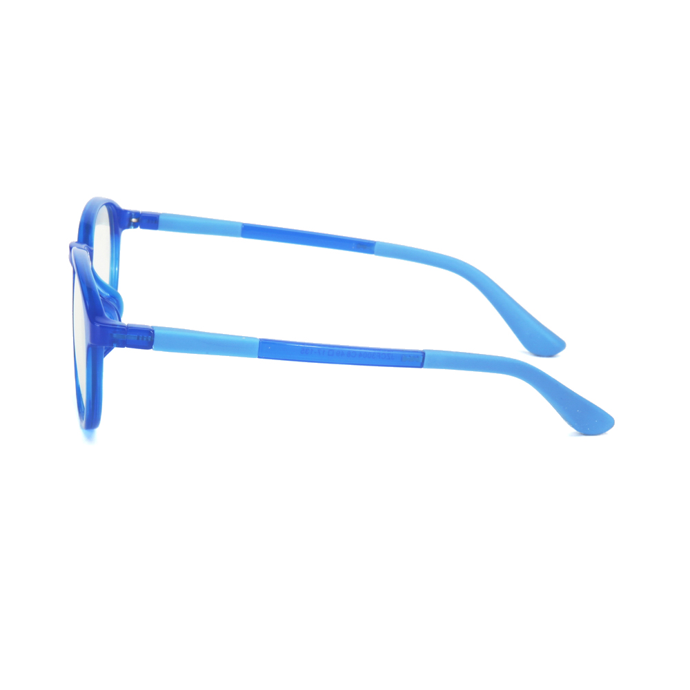 Wholesale Fashion Round Anti Blue Light Kids Optical Glasses