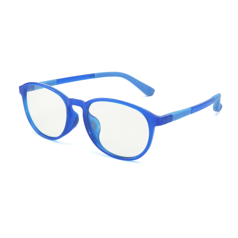 Wholesale Fashion Round Anti Blue Light Kids Optical Glasses