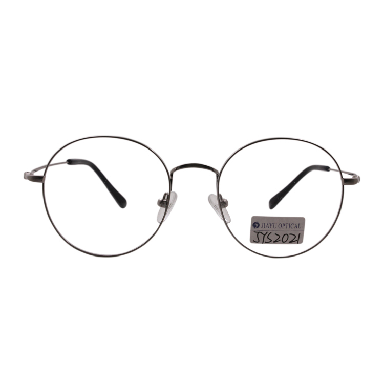 Round Shape Metal Optical Frames Reading CustomLogo Glasses