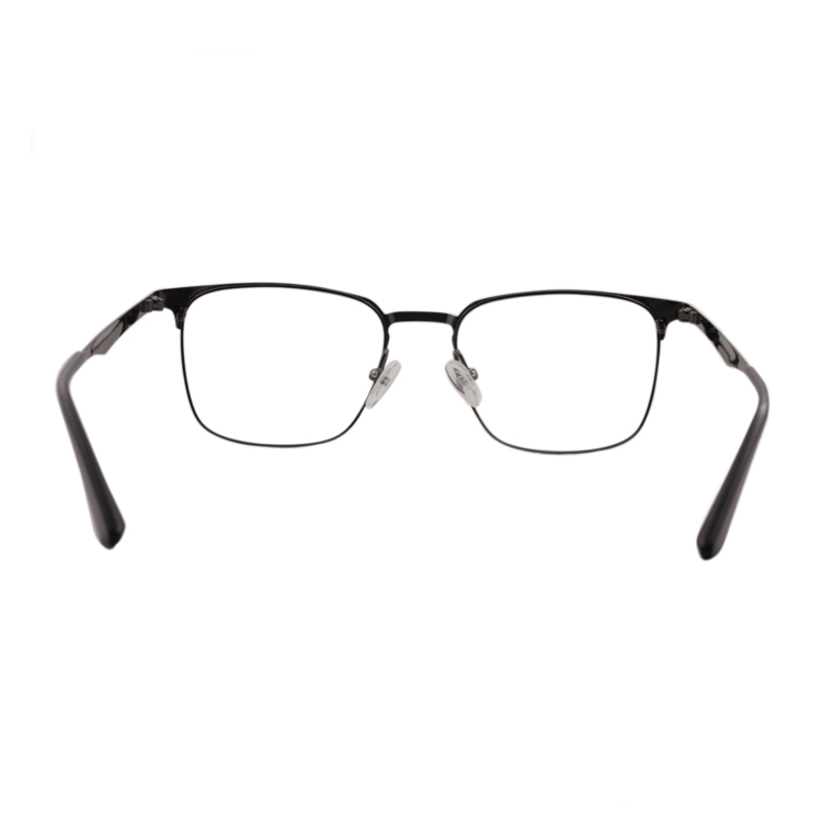 Retro Square Stainless Steel Metal Optical Frames for Men