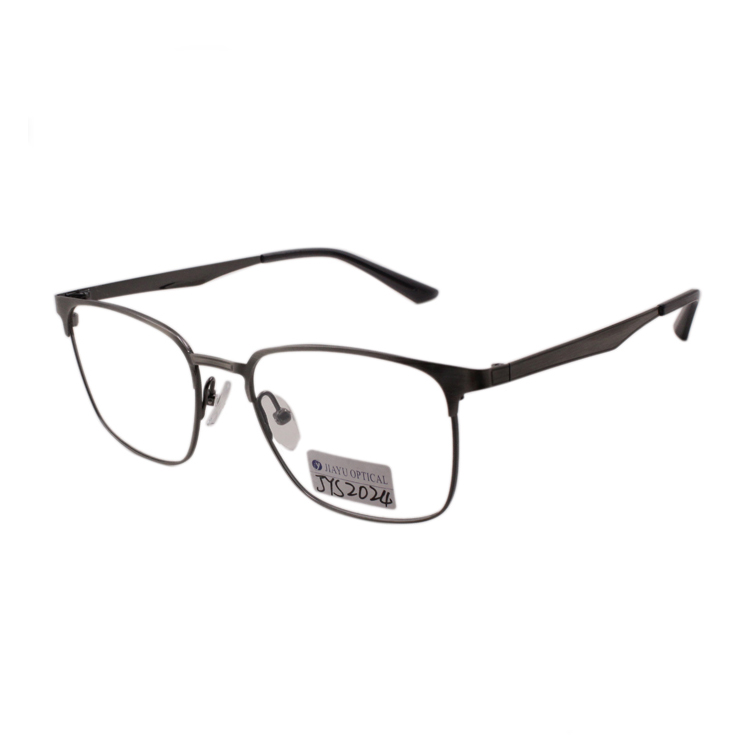 Retro Square Stainless Steel Metal Optical Frames for Men