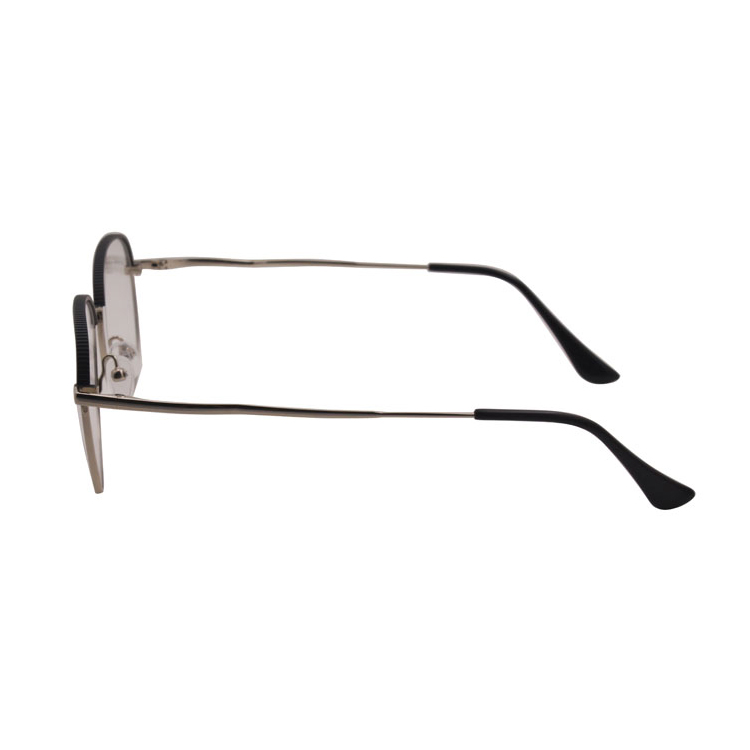 New Brand Retro Double Color Metal Optical Eyeglasses Frame