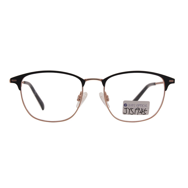 New Design Retro Half Frame Metal Optical  Frame Glasses