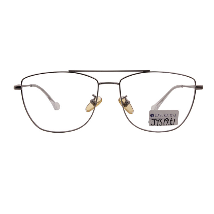New Designer Fashion Double Bridge Optical Frames Eyeglasses