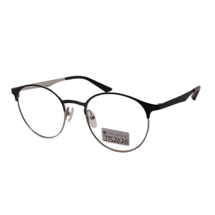 New Round Shape Anti Blue Light Blocking Metal Eye Frames