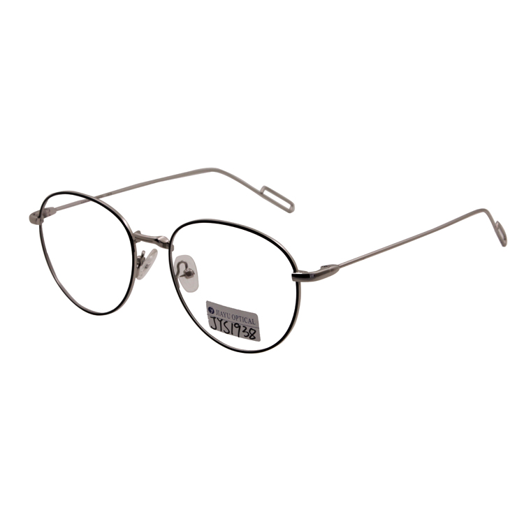 New Stainless Steel Round Fashion Metal Optical Frame Women